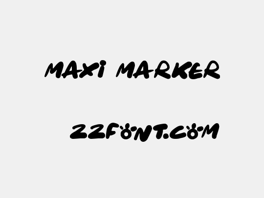 Maxi Marker