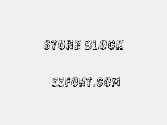 Stone block