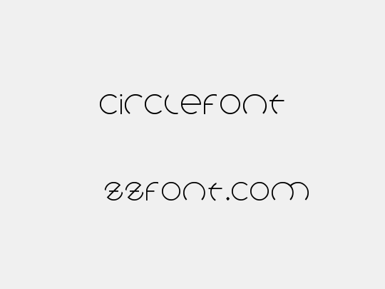 circlefont