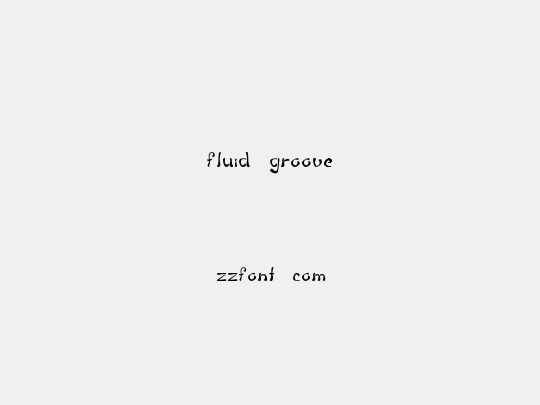 fluid groove
