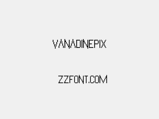 VanadinePix