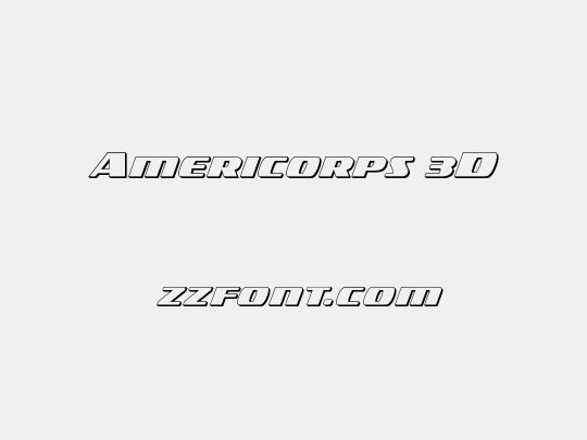 Americorps 3D