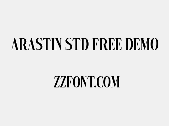 Arastin Std FREE DEMO
