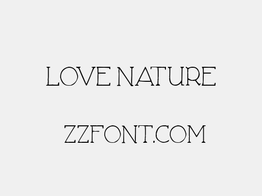 Love Nature