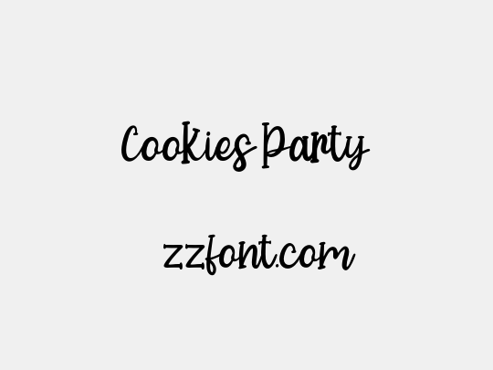 Cookies Party