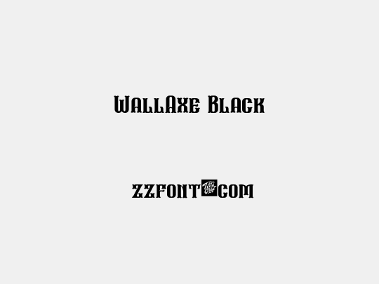 WallAxe Black