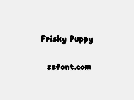 Frisky Puppy