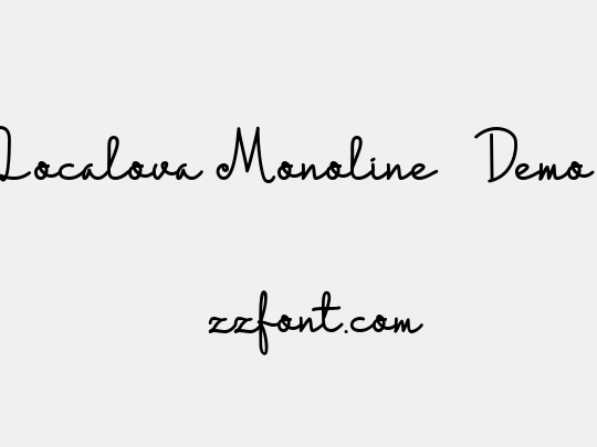 Localova Monoline - Demo 