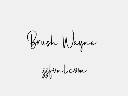 Brush Wayne
