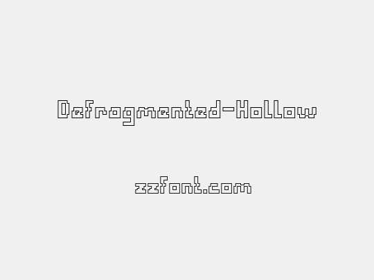 Defragmented-Hollow