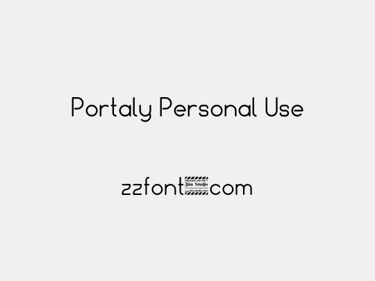 Portaly Personal Use