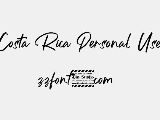 Costa Rica Personal Use