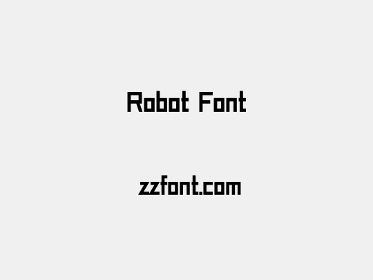 Robot_Font
