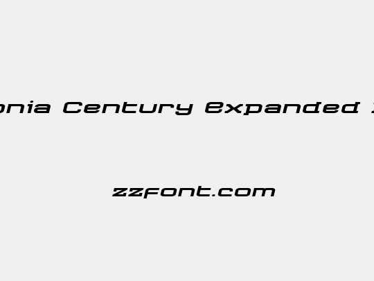 Cydonia Century Expanded Italic