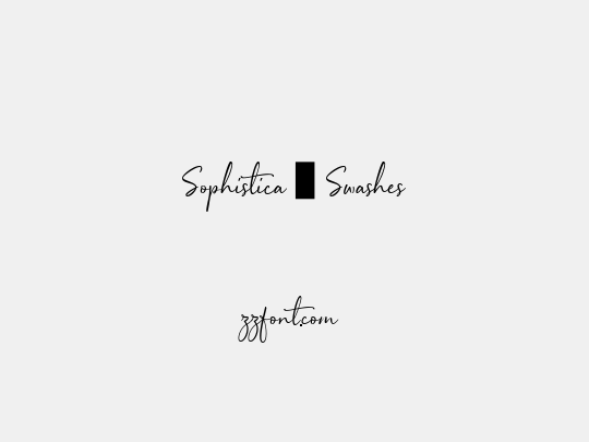 Sophistica 1 Swashes