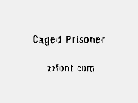 Caged Prisoner