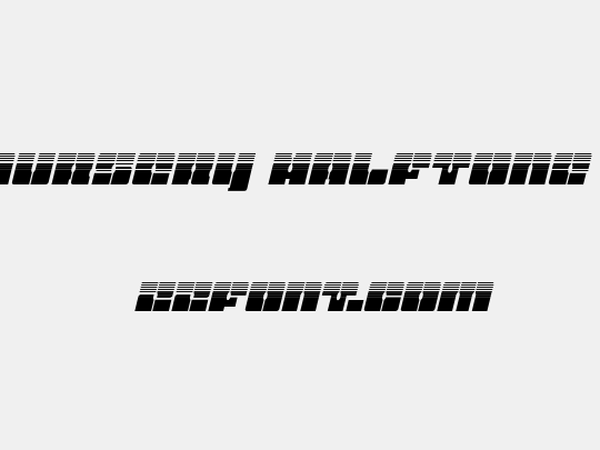 Star Nursery Halftone Italic