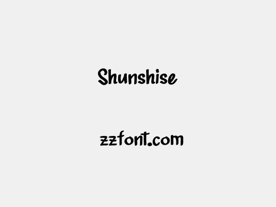 Shunshise