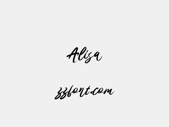 Alisa