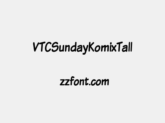 VTCSundayKomixTall