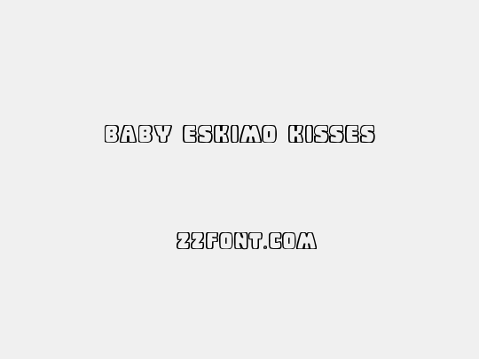Baby Eskimo Kisses