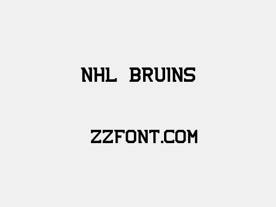 NHL Bruins