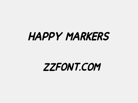Happy markers