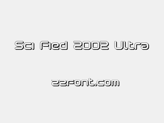 Sci Fied 2002 Ultra