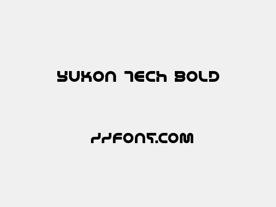 Yukon Tech Bold