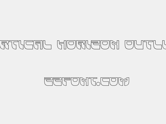 Vertical Horizon Outline