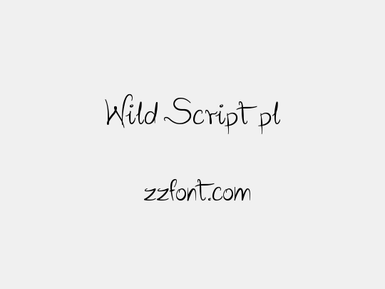 Wild Script pl