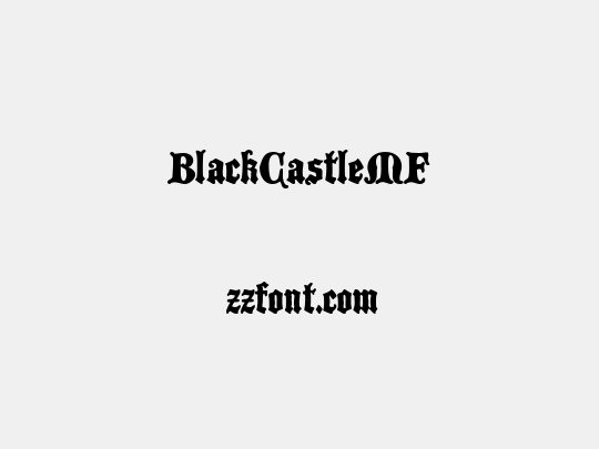 BlackCastleMF