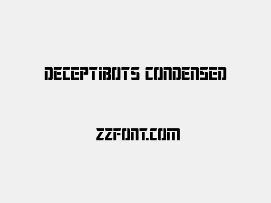 Deceptibots Condensed