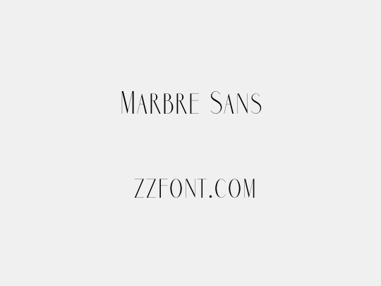 Marbre Sans