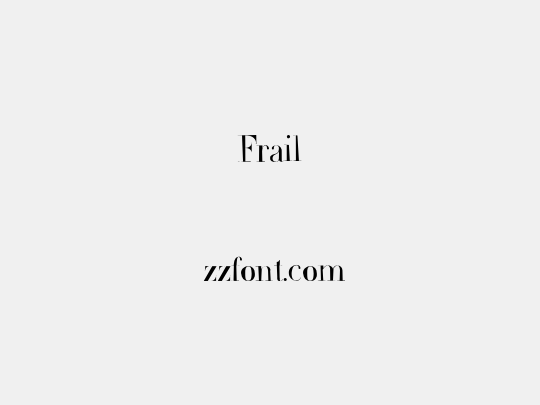 Frail