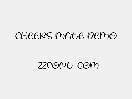 Cheers Mate Demo