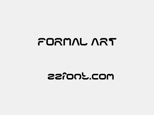 FORMAL ART