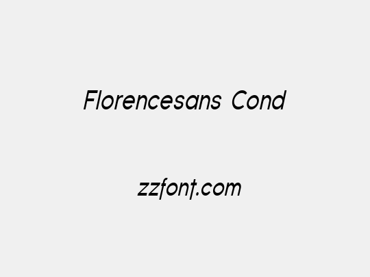 Florencesans Cond