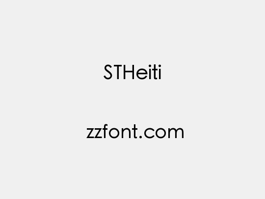 STHeiti