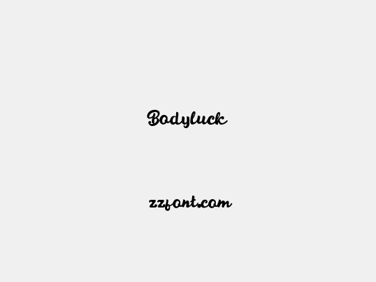 Bodyluck