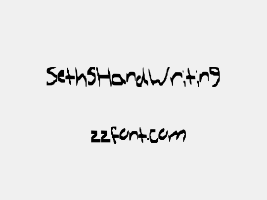 SethsHandWriting