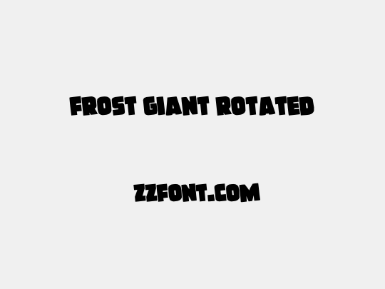 Frost Giant Rotated