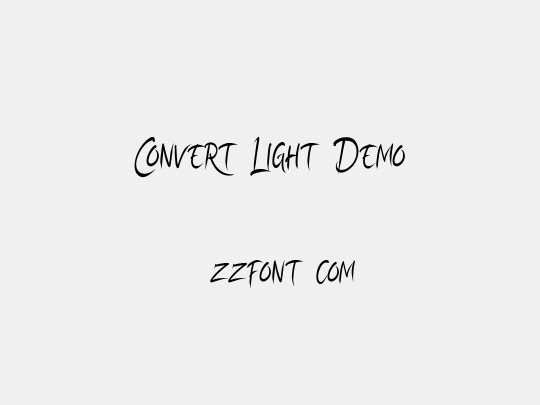 Convert Light Demo