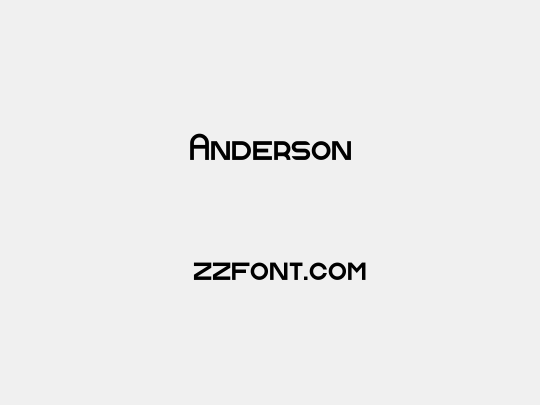 Anderson
