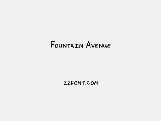 Fountain Avenue