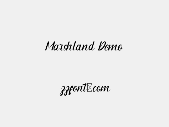 Marshland Demo