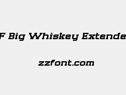 SF Big Whiskey Extended
