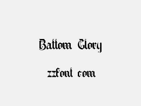 Battom Glory