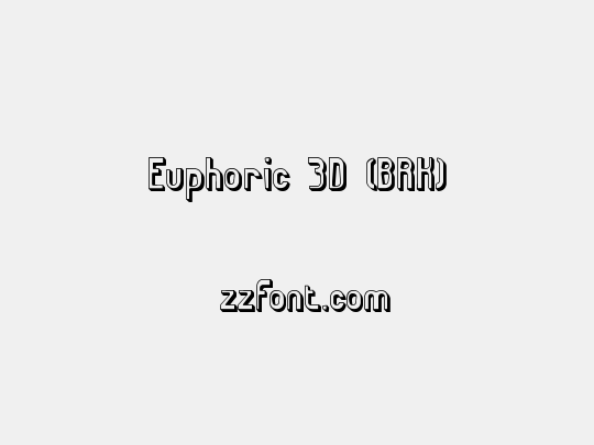 Euphoric 3D (BRK)