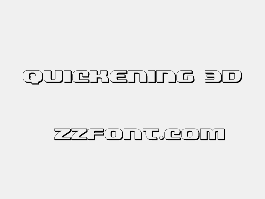 Quickening 3D